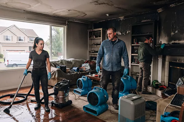 Smoke and Water Damage Restoration El Mirage