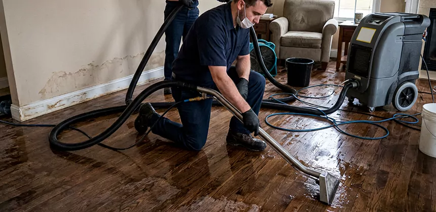 Hardwood Floor Water Extraction in El Mirage